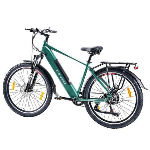 TTGO M310  Electric Bike –500W Motor 48V15AH Battery 27.5 Inch Tires  Disc Brakes – Green