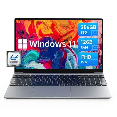 Alldocube GT Book15| 15.6" Windows 11 Laptop 12GB+256GB 10000mAh Battery|Grey