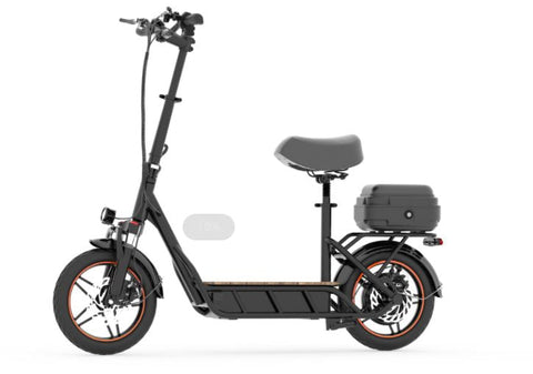 Kukirin C1 Pro Electric Scooter - 500W Motor 1200WH Battery 100KM Range Foldable Design-Black