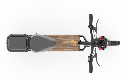 Kukirin C1 Pro Electric Scooter - 500W Motor 1200WH Battery 100KM Range Foldable Design-Black