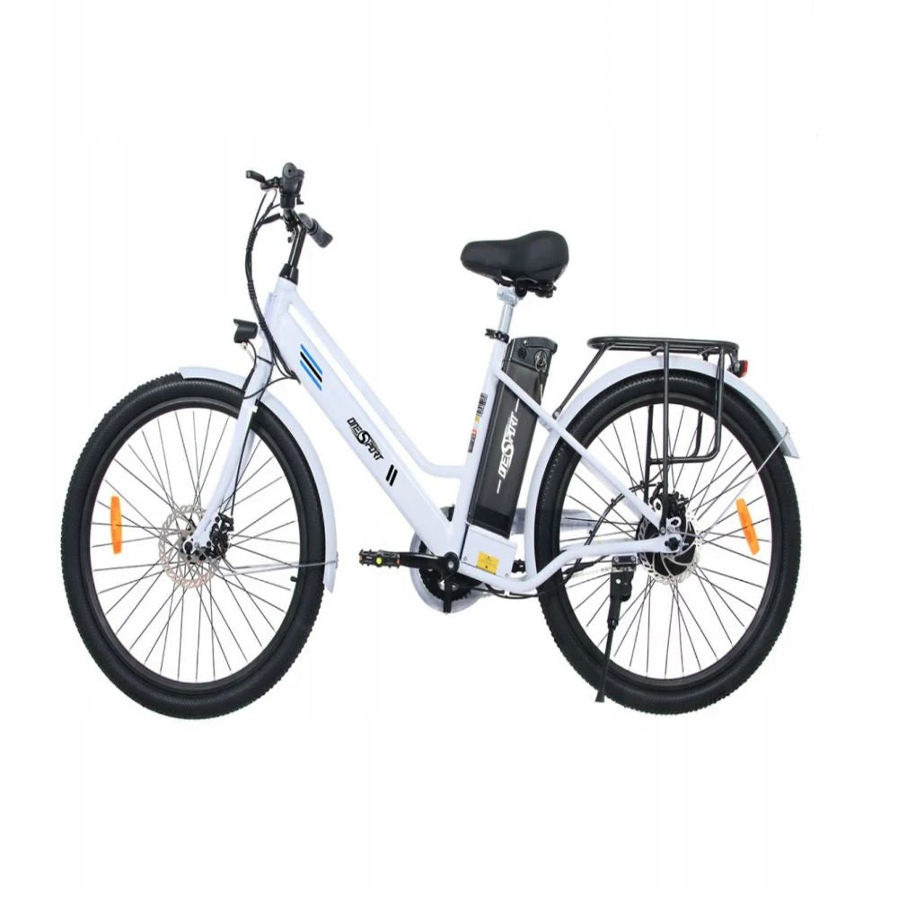 ONESPORT OT18 Electric Bike | 350W Motor 518.4WH Battery 35KM Range | White