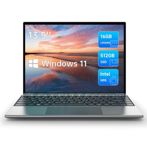 Alldocube GT Book13 Plus | Intel Alder Lake N95 13.5" Laptop 16GB RAM 512GB ROM | Grey