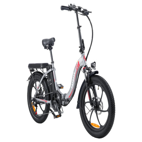 FAFREES F20 Electric Bike - 250W Motor 576WH Battery 70KM Range - Gray