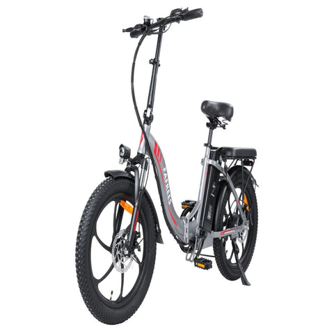 FAFREES F20 Electric Bike - 250W Motor 576WH Battery 70KM Range - Gray