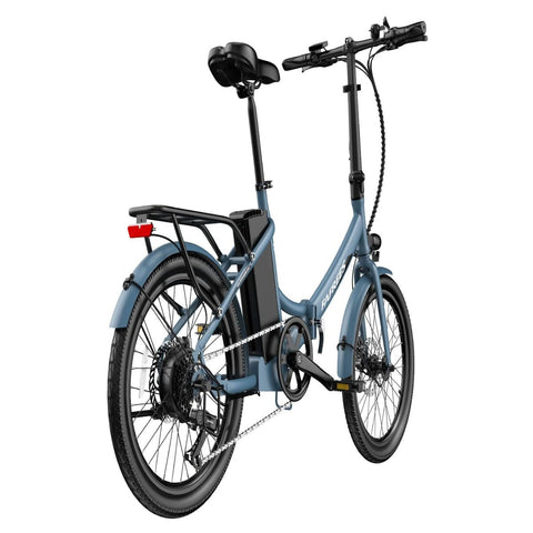 FAFREES F20 Light Electric Bike - 250W Motor 522WH Battery 60KM Range - Grayish blue