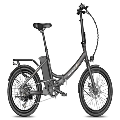 FAFREES F20 Light Electric Bike - 250W Motor 522WH Battery 60KM Range - Gun black