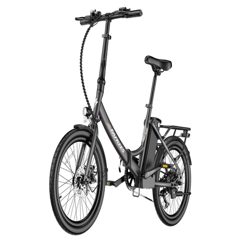 FAFREES F20 Light Electric Bike - 250W Motor 522WH Battery 60KM Range - Gun black