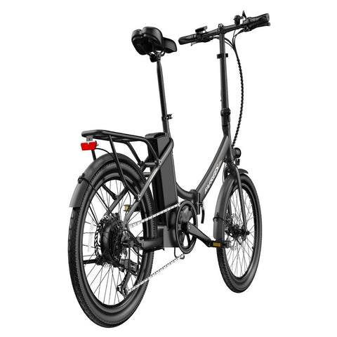 FAFREES F20 Light Electric Bike - 250W Motor 522WH Battery 60KM Range - Gun black