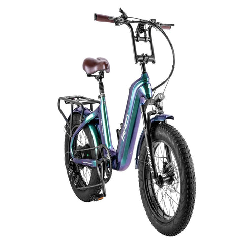 FAFREES F20 Master Electric Bike - 500W Motor 1080WH Battery 110KM Range - Aurora Green