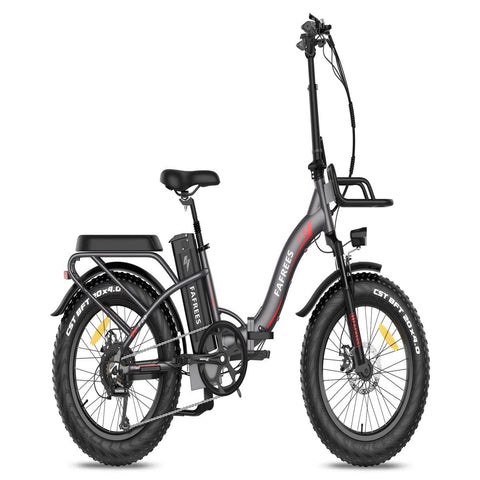 FAFREES F20 Max Electric Bike - 500W Power 1080WH Battery 110KM Range | Gray