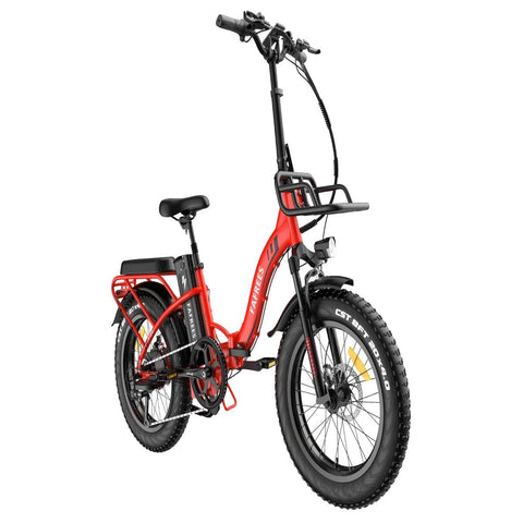 FAFREES F20 Max Electric Bike - 500W Power 1080WH Battery 110KM Range | Red