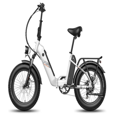 FAFREES FF20 Polar Electric Bike - 500W Motor 110KM Range Disc Brakes - White