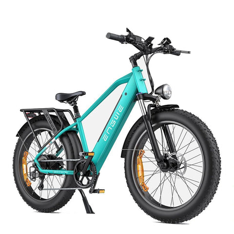 ENGWE E26 Electric Bicycle - 250W Motor 768WH Battery 140KM Range Disc Brakes - Blue