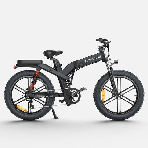 ENGWE X26 29.2AH Electric Bike - 1000W Power 1401.6WH Battery 100KM Range - Black