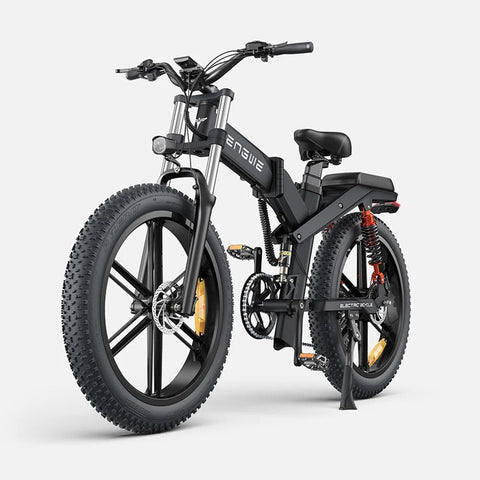 ENGWE X26 29.2AH Electric Bike - 1000W Power 1401.6WH Battery 100KM Range - Black