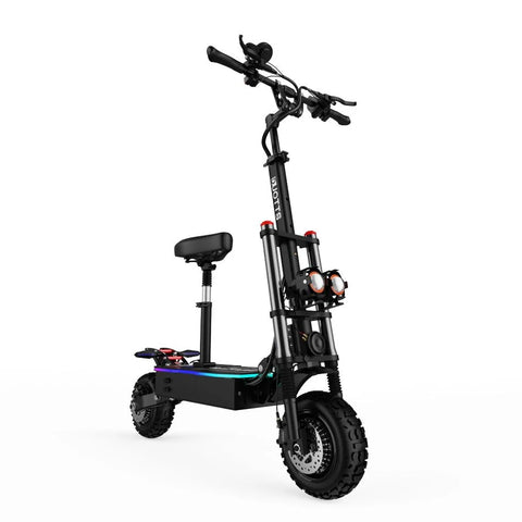 Duotts D88 Electric Scooter - 5600W Motor 2280WH Battery 100KM Range - Black