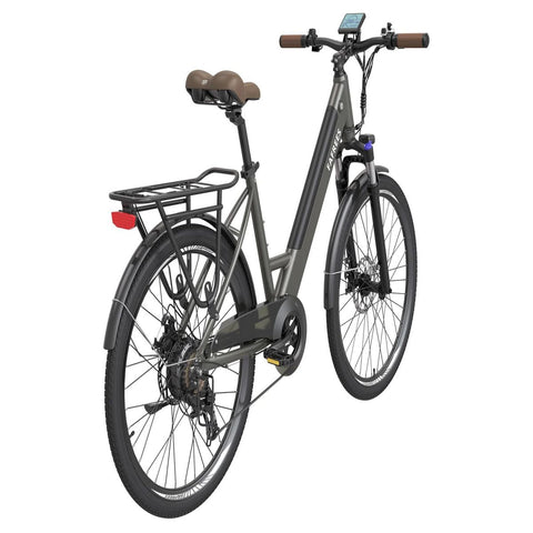 FAFREES F26 Pro Electric Bike | 250W Motor 360WH Battery 40KM Range | Disc Brakes | Gray