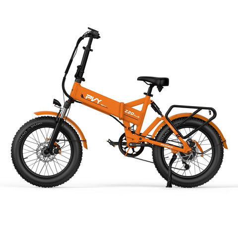 PVY Z20 Plus 1000 Electric Bike - 250W Motor 48V16.5AH 120KM Range Battery Hydraulic Disc Brakes - Orange
