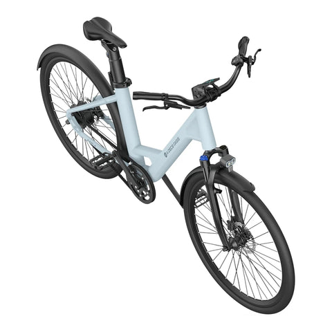 ADO Air 28 Electric Bike - 250W Motor 36V13.5Ah Battery 100KM Assisted Autonomy Hydraulic Disc Brake - Blue