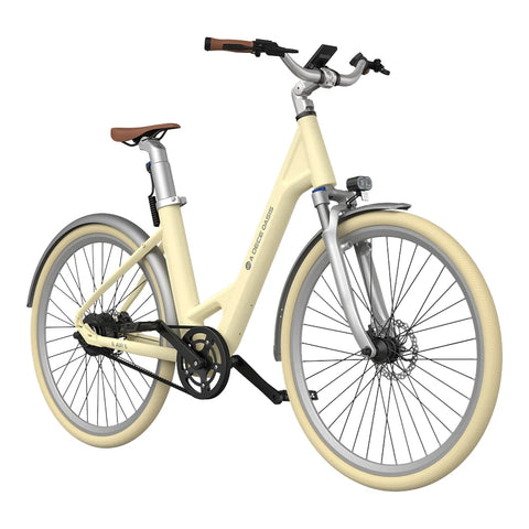 ADO Air 28 Electric Bike - 250W Motor 36V13.5Ah Battery 100KM Assisted Autonomy Hydraulic Disc Brake - Yellow