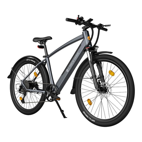 ADO DECE 300C Electric Bike - 250W Motor 36V10.4Ah Battery 90KM Assisted Autonomy Hydraulic Disc Brake - Grey
