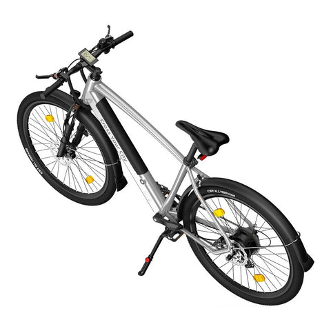 ADO DECE 300C Electric Bike - 250W Motor 36V10.4Ah Battery 90KM Assisted Autonomy Hydraulic Disc Brake - Silver