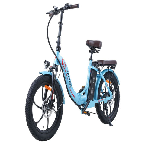 FAFREES F20 Pro Electric Bike | 250W Motor 648WH Battery 80KM Range | Lake Blue