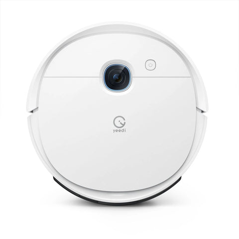 Yeedi Vac 2 Pro Robot Vacuum Without Base - 3000Pa Suction 5200mAh Battery 220 Min Runtime 70dB Noise - White