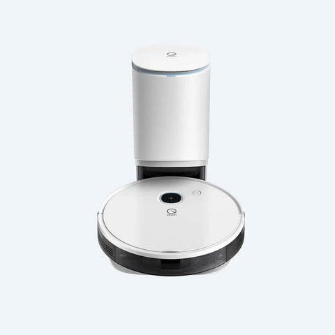 Yeedi Vac Max With Base Robot Vacuum - 3000Pa Suction 5200mAh Battery 200min Runtime 70dB Noise - White