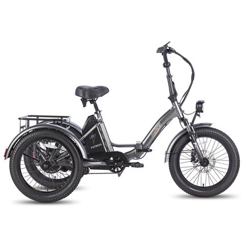 FAFREES F20 Mate Electric Bike - 500W Motor 48V18.2AH Battery 110KM PAS Mode Range Hydraulic Brakes - Grey