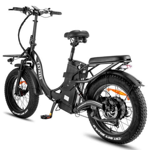 FAFREES F20 X-MAX Electric Bike - 750W Motor 48V30AH Battery 180KM PAS Mode Range Hydraulic Brakes - Black