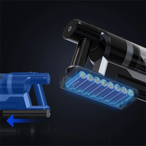 Proscenic S3 Cordless Wet Dry Vacuum | 450W 30000Pa Suction 20000mAh Battery | Black