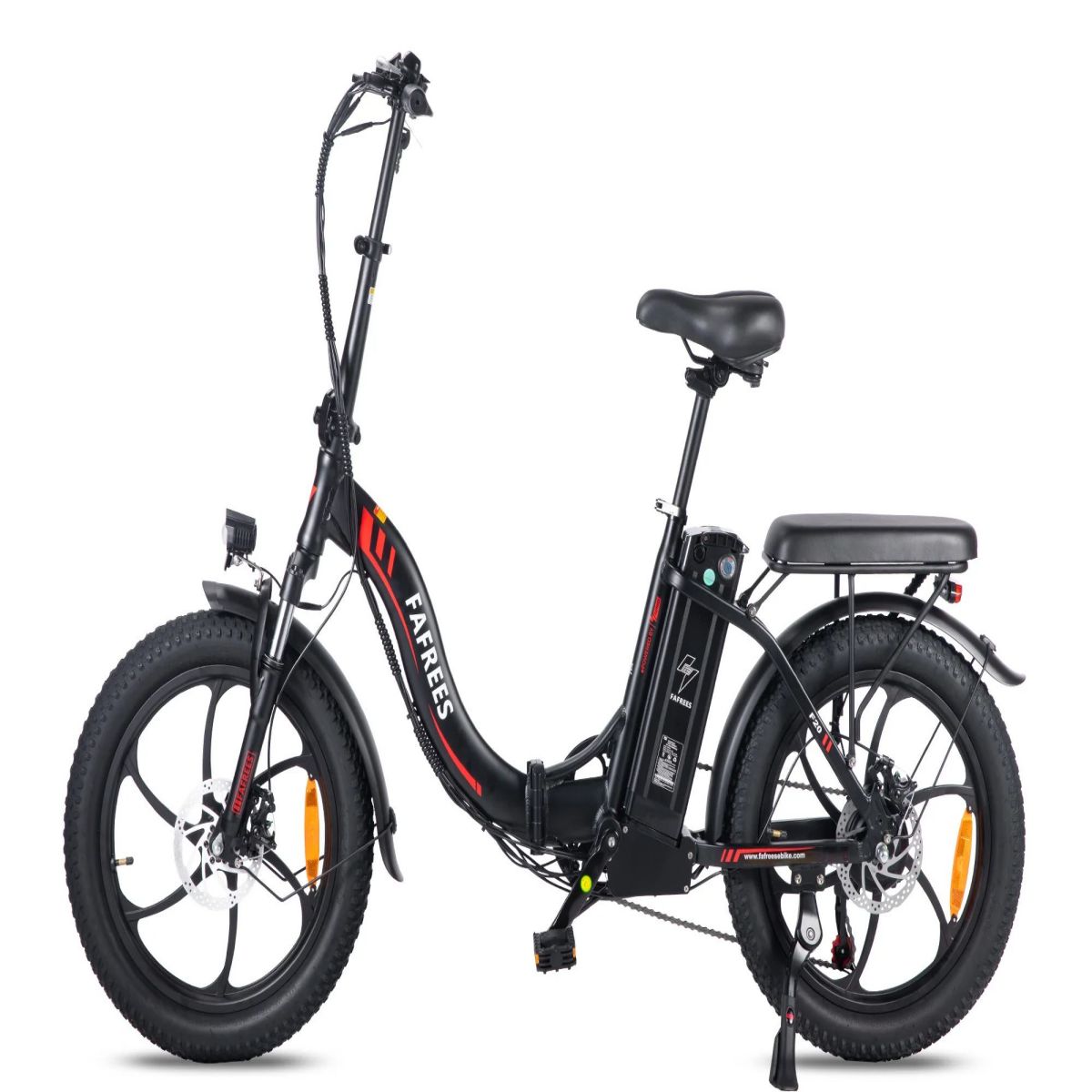 FAFREES F20 Electric Bike | 250W Motor 576WH Battery 70KM Range | Black