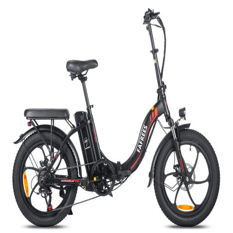 FAFREES F20 Electric Bike | 250W Motor 576WH Battery 70KM Range | Black