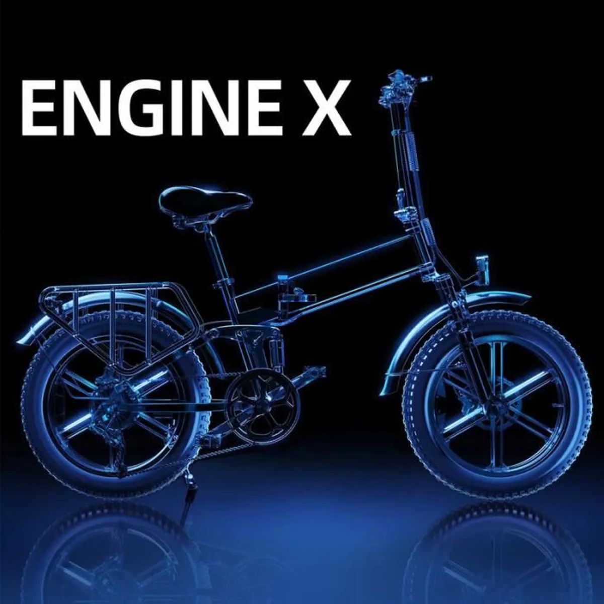 ENGWE ENGINE X - 250W Motor, 624WH Battery, 60KM Range, Disc Brakes, Black