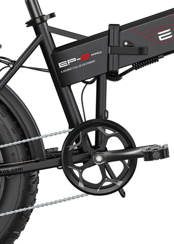 ENGWE EP-2 PRO - 750W Motor, 624WH Battery, 60KM Range, Disc Brakes, Black