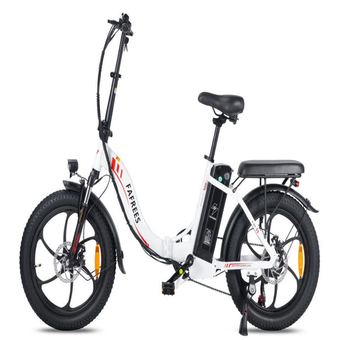 FAFREES F20 Electric Bike | 250W Motor 576WH Battery 70KM Range | White