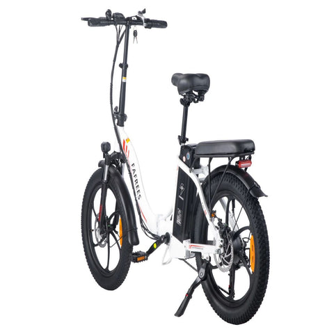 FAFREES F20 Electric Bike | 250W Motor 576WH Battery 70KM Range | White