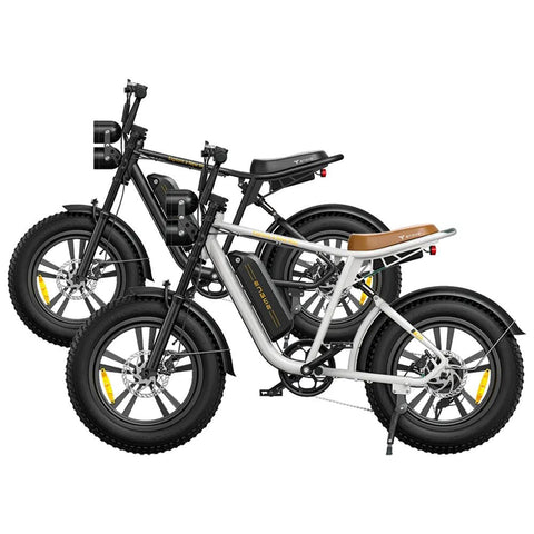 ENGWE M20 13AH Electric Bike 750W Motor, 624WH Battery, 60KM Range | Sleek White eBike for you!