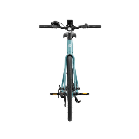 Heybike EC1 L Electric Bike - 250W Motor 36V10Ah Battery 100KM Pedal-Assist Mode Range Hydraulic Disc Brakes - Teal Blue