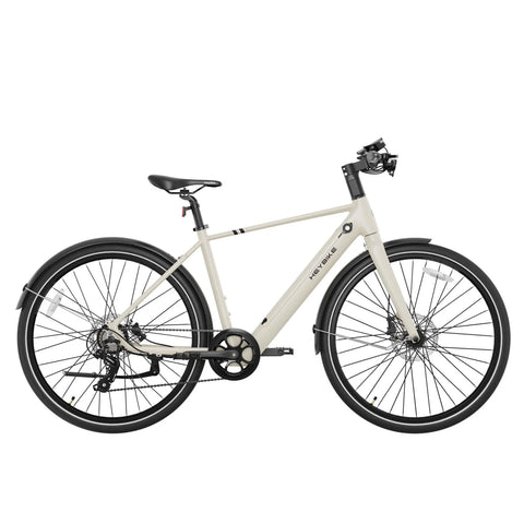 Heybike EC1 L Electric Bike - 250W Motor 36V10Ah Battery 100KM Pedal-Assist Mode Range Hydraulic Disc Brakes - Butter White
