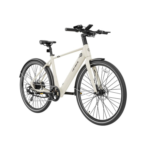 Heybike EC1 L Electric Bike - 250W Motor 36V10Ah Battery 100KM Pedal-Assist Mode Range Hydraulic Disc Brakes - Butter White