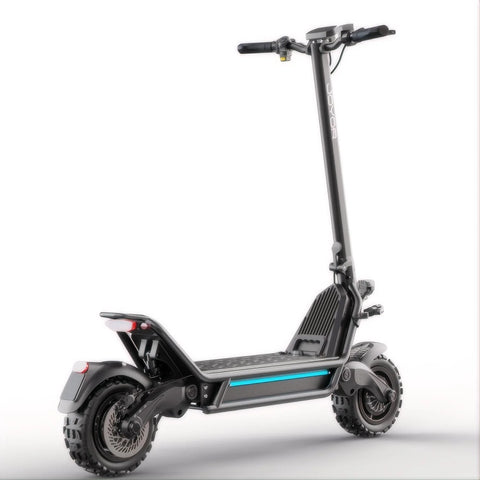 JOYOR E6-S Foldable Dual Motor Electric Scooter - 1600W*2 Motor 60V31.5AH Battery 11 Inch Tires - Black