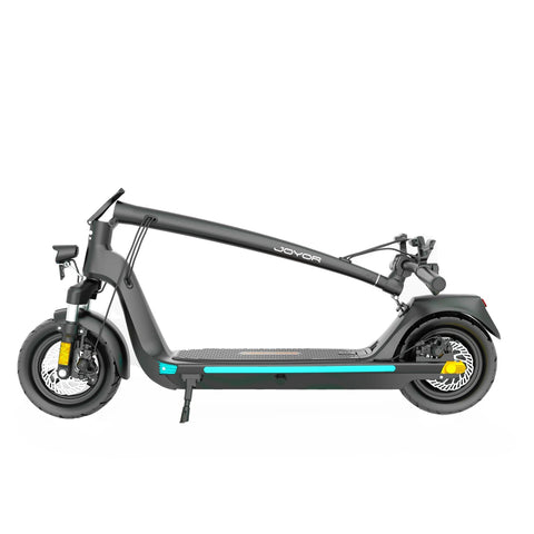 JOYOR C10 Foldable Electric Scooter - 500W Motor 48V10.4AH Battery 10 Inch Tires - Black