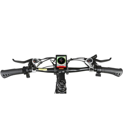 SAMEBIKE LO26-II-FT Electric Bike - 500W Motor 48V12.5AH Battery 45KM Range Mechanical Disc Brakes - Black