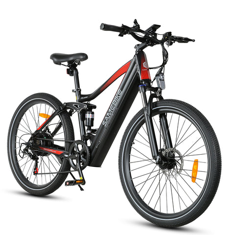 SAMEBIKE XD26-II Electric Bike - 750W Motor 48V14AH Battery 45KM Range Hydraulic Disc Brakes - Black