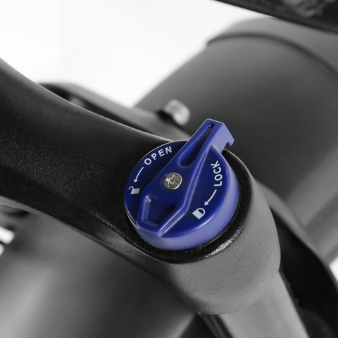 SAMEBIKE C05 Pro Electric Bike - 350W Motor 36V13Ah Battery 35KM Range Mechanical Disc Brakes - Lake Blue