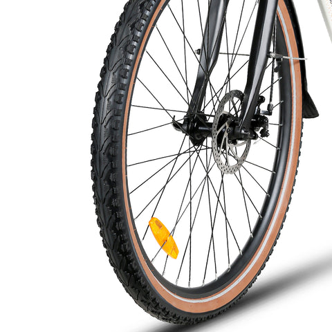 SAMEBIKE RS-A07 Electric Bike - 500W Motor 36V13Ah Battery 40KM Range Mechanical Disc Brakes - Black