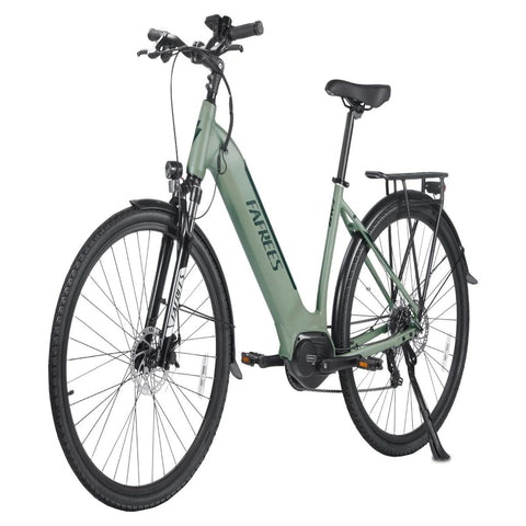 FAFREES FM9 Electric Bike Efficient 250W Motor 110KM Range Disc Brakes | Green Color