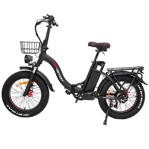 Electric Bike DrveTion CT20 - 20*4.0 Inch Tires 750W Motor 48V10AH Battery Disc Brakes - Black